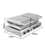 Mini Pancake Maker - Hot Sale Snack Machine Commercial Poffertjes Dutch Pancake