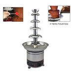 Chocolate Fondue Machine - Electric Stainless Steel Fully Automatic Fountain for Hotels