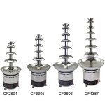 Chocolate Fondue Machine - Electric Stainless Steel Fully Automatic Fountain for Hotels