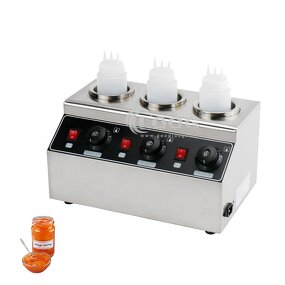 Sauce Warmer Dispenser - Professional Commercial Electric Cheese Chocolate Squeeze