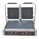 Sandwich Press Maker - Factory Price Double Contact Grill Commercial Electric