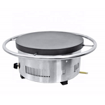 Crepe Maker - Stainless Steel Gas Type LPG Rotating Machine for Sale
