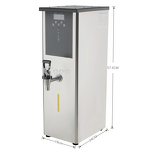Water Boiler - 10L Drinking Water Electric Heater Commercial Step-Heating Dispenser