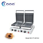 Belgian Waffle Machine - Commercial Electric Double Flip Industrial for Hotel