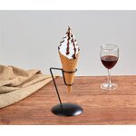 Ice Cream Model - Customized Simulation Decoration Props Dummy Crispy with Bracket