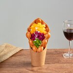 Bubble Waffle Egg Model - Simulation Hongkong Snack for Window Display