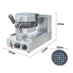 Belgian Waffle Machine - Hot Sale Snack Equipment Professional Single with Item