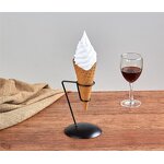 Ice Cream Model - Customized Simulation Decoration Props Dummy Crispy with Bracket