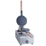 Bubble Waffle Maker - Stainless Steel Hand-Held Gas Egg Puff Customizable Logo