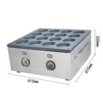 Hamburger Bread Oven - Popular Catering Kitchen Equipment Gas 16 Holes Grill
