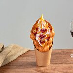 Bubble Waffle Model - Hot Selling Hongkong Simulation Food Egg Waffle Display