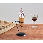 Ice Cream Model - Customized Simulation Decoration Props Dummy Crispy with Bracket