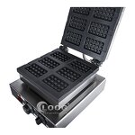 Square Waffle Machine - Professional 220V Commercial Belgian Multi-Function