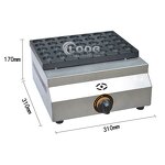 Quail Egg Gas Oven - Energy-saving BBQ Takoyaki Maker