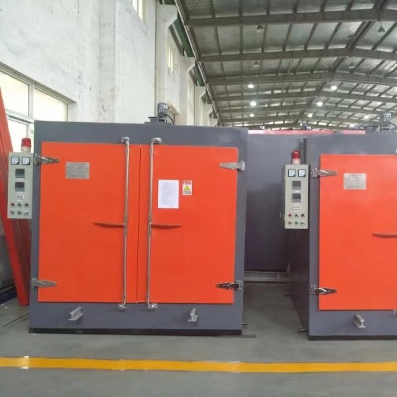 Powder Coating Curing Oven Manufacturer - Baking with Gas Burner
