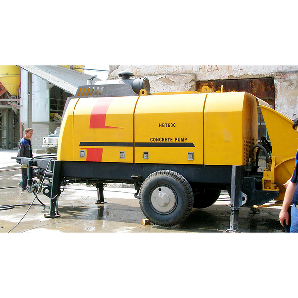 Trailer Mounted Concrete Pump Manufacturer - HBT6013C-5 65m3/h