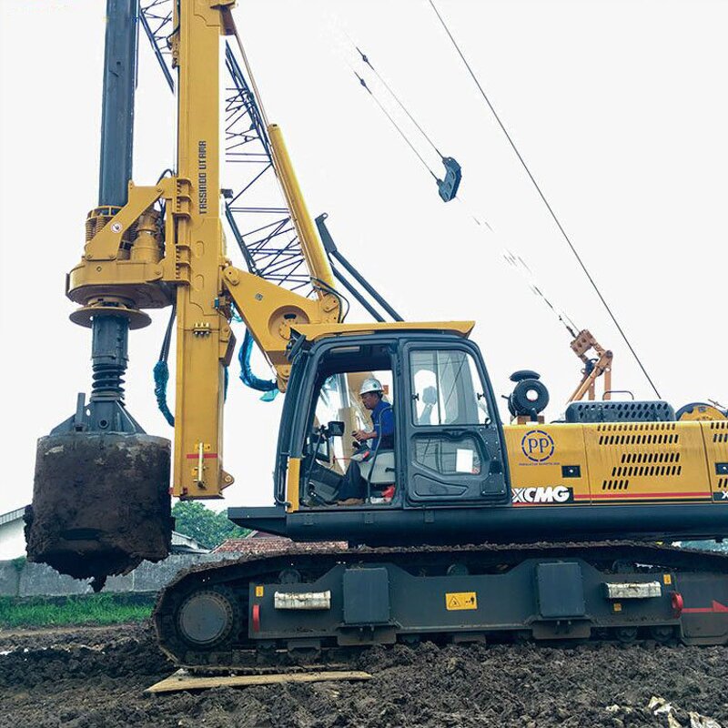 Rotary Drilling Rig Manufacturer - XR180D 46m Drilling Depth