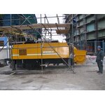 Trailer Mount Concrete Pump Manufacturer - HBT6013K Used China Xuzhou Made