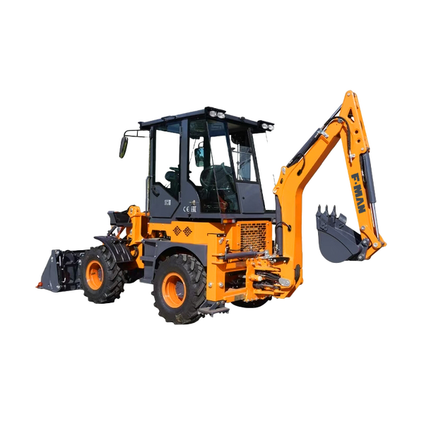 Backhoe Loader Manufacturer - FMAN FM415 1.2 Ton 0.8m³ New