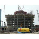 Trailer Mounted Concrete Pump Manufacturer - HBT5008C-5S 50m3/h Top Brand