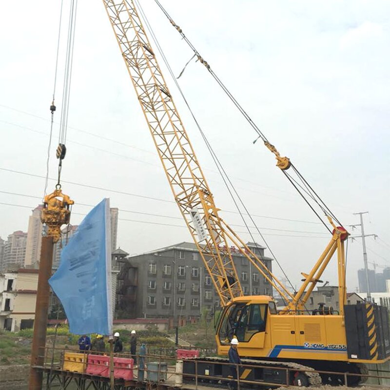 Crawler Crane Manufacturer - 55 Ton XGC55 Hoisting Machinery