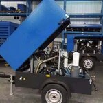 Portable Air Compressor Manufacturer - Mobile Diesel Screw Use in Drilling Holes Core Mining China