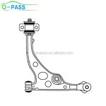 Front Axle Lower Triangle Arm - OPASS for Peugeot BOXER DUCATO RELAY JUMPER