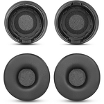 Replacement Earpad - Hotsell for Jabra Engage 55/65/75 Black Leather Memory Foam