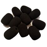 Microphone Foam Windscreen - Wholesale Little Lapel Clip-on Cover Clip Mic Foam