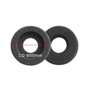 Ear Cushions - Genuine Leather Breathable Noise Reduction for Plantronics Blackwire 3310