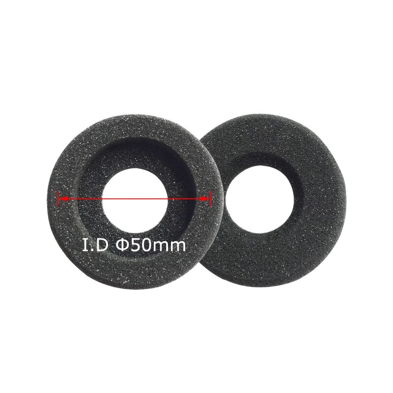 Ear Cushions - Genuine Leather Breathable Noise Reduction for Plantronics Blackwire 3310