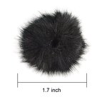 Furry Windscreen - and Plush Microphone Head for Mini Lavalier for Studio Broadcast