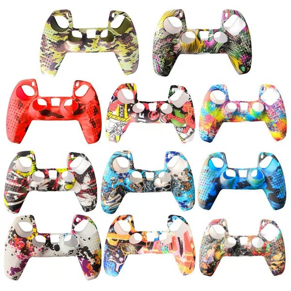 Controller Silicone Protector - Zhenglin Real Data Camouflage Cover with Non-slip Design
