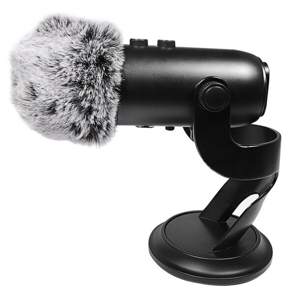 Outdoor Furry Microphone Cover - Windscreen Wind Muff