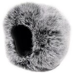 Outdoor Furry Microphone Cover - Windscreen Wind Muff