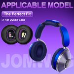 Replacement Ear Pads - for Dyson Zone Air Purifying Headphone Earmuffs WP01 WP02