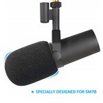 Microphone Windscreen - Customized SM7B PGA27 SM27 Foam Wind Cover