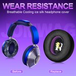 Replacement Ear Pads - for Dyson Zone Air Purifying Headphone Earmuffs WP01 WP02