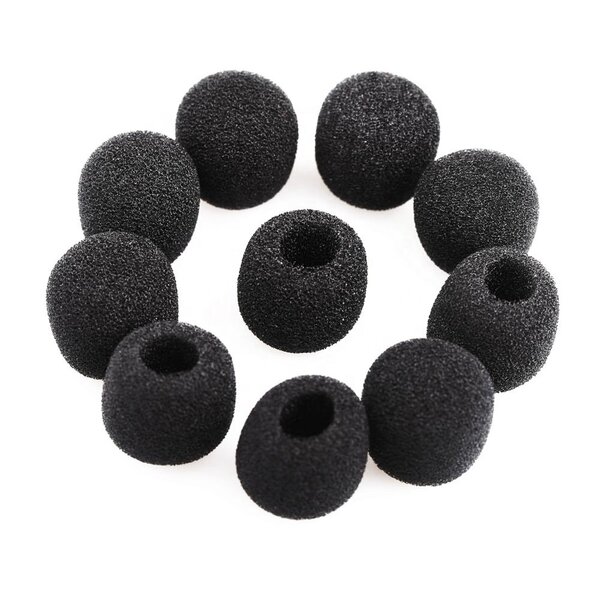 Headset Windscreen Cover - Wholesale Little Foam Sponge for Lavalier Microphone