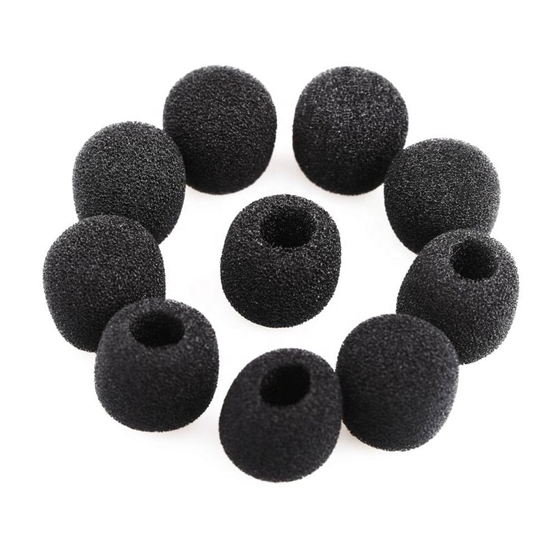 Headset Windscreen Cover - Wholesale Little Foam Sponge for Lavalier Microphone