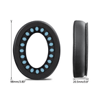 Replacement Ear Pads - Leather Cooling with Quick Dry for QC25 QC35 QC45 Headphones