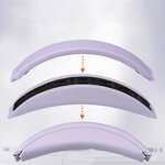 Replacement Headband Pad Kit - Protein Leather for Bose QC35 QC35 Ii QC45 Easy DIY