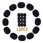 Microphone Foam Windscreen - Wholesale Little Lapel Clip-on Cover Clip Mic Foam