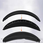 Replacement Headband Pad Kit - Protein Leather for Bose QC35 QC35 Ii QC45 Easy DIY