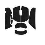 Mouse Stickers - for LAMZU Orchid Thorn Sweat Absorbing Lightweight PTFE Foot