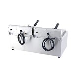 Deep Fryer Manufacturer - Electric Industrial with Removable Baskets Temperature Limiter