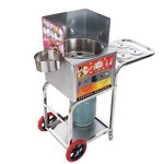 Cotton Candy Machine Manufacturer - Commercial Gas Cart Heavy Duty for Snack