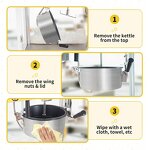 Popcorn Machine Manufacturer - 1400W Hot Air Commercial with Deck Thermal Insulation