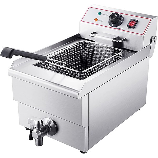 Deep Fryer Manufacturer - Commercial Double Electric Automatic with Removable Basket