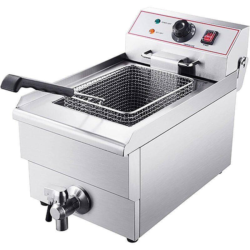 Deep Fryer Manufacturer - Commercial Double Electric Automatic with Removable Basket